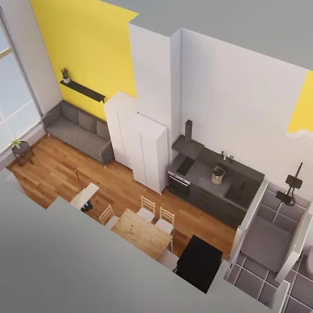 Industrial Loft In Mitte 아파트 *